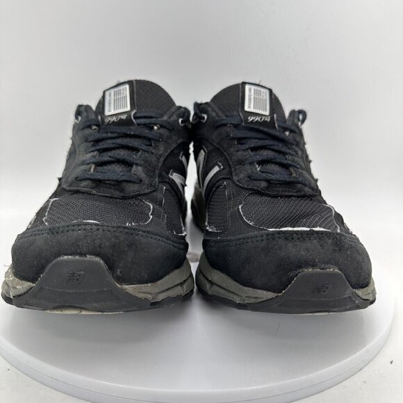 New Balance 990V4 Blue Navy Suede Women Running Sneaker Shoes W990BK4 Size 10.5 - Picture 2 of 12